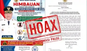 hoaks-surat-edaran-bupati-muba-palsu Klarifikasi Pemkab Musi Banyuasin terkait surat edaran palsu Permen ESDM nomor 14 tahun 2025.