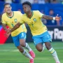 Selebrasi Vinicius Junior bersama Timnas Brasil di Piala Dunia 2026.