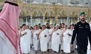 Doc : Presiden Prabowo Subianto menjalankan ibadah umrah di Masjidil Haram, Makkah, di sela kunjungan kerjanya ke Arab Saudi.