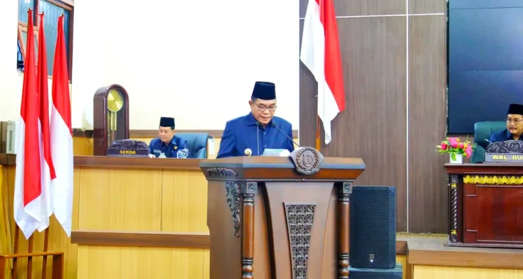 raperda-pajak-daerah-muba Rapat Paripurna DPRD Kabupaten Musi Banyuasin penyampaian penjelasan Raperda Pajak Daerah oleh Bupati Muba.