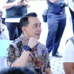 wakil-ketua-dprd-sumsel-h-nopianto-tahun-baru-islam Wakil Ketua DPRD Sumsel H Nopianto tersenyum saat menghadiri sebuah acara formal di Palembang.