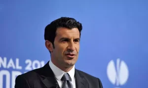 Doc : Legenda sepak bola Portugal dan Real Madrid, Luis Figo. Doc : Legenda sepak bola Portugal dan Real Madrid, Luis Figo.