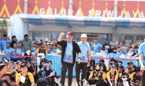 Gubernur Sumsel Herman Deru mengapresiasi pelaksanaan Sumsel Bhayangkara Run 2026 yang dinilai menjadi momentum memperkuat kedekatan Polri dengan masyarakat melalui semangat olahraga dan kebersamaan. Gubernur Sumsel Herman Deru mengapresiasi pelaksanaan Sumsel Bhayangkara Run 2026 yang dinilai menjadi momentum memperkuat kedekatan Polri dengan masyarakat melalui semangat olahraga dan kebersamaan.