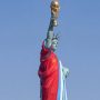 Ikon Kota New York, Patung Liberty, menjadi bagian dari perayaan final Piala Dunia 2026.