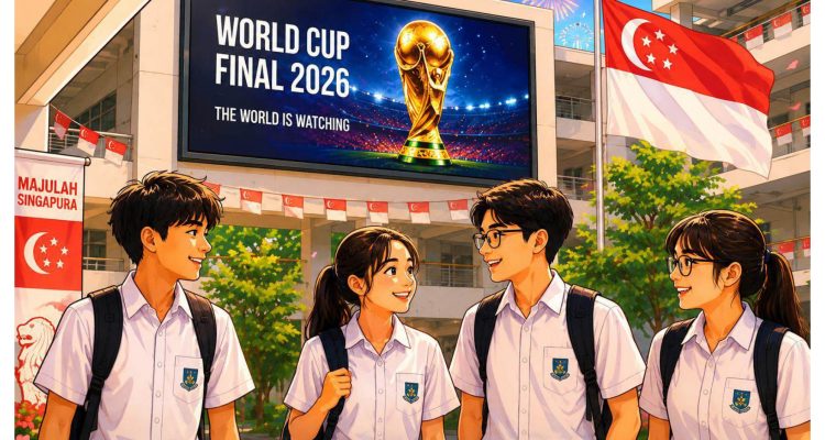 Ilustrasi : Sejumlah sekolah di Singapura memundurkan jam masuk pada 20 Juli 2026 agar siswa dapat beristirahat setelah menyaksikan final Piala Dunia antara Spanyol dan Argentina. Ilustrasi : Sejumlah sekolah di Singapura memundurkan jam masuk pada 20 Juli 2026 agar siswa dapat beristirahat setelah menyaksikan final Piala Dunia antara Spanyol dan Argentina.