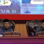 Wakil Bupati Musi Rawas bersama pimpinan dan anggota DPRD mengikuti Rapat Paripurna DPRD Kabupaten Musi Rawas dengan agenda mendengarkan pandangan umum fraksi-fraksi dewan terhadap empat Raperda Kabupaten Musi Rawas di Ruang Rapat Paripurna DPRD Mura. Wakil Bupati Musi Rawas bersama pimpinan dan anggota DPRD mengikuti Rapat Paripurna DPRD Kabupaten Musi Rawas dengan agenda mendengarkan pandangan umum fraksi-fraksi dewan terhadap empat Raperda Kabupaten Musi Rawas di Ruang Rapat Paripurna DPRD Mura.